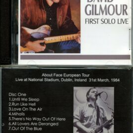 Pink Floyd – David Gilmour First Solo Live – Live at National Stadium Dublin Ireland 31st March 1984 (2 CD)