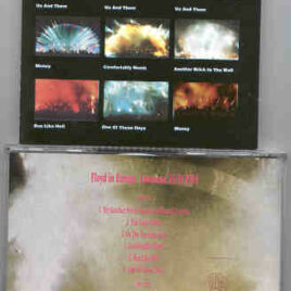 Pink Floyd – Floyd In Europe Lausanne 1994  ( 2 CD SET ) ( Lausanne , Switzerland , September 25th , 1994 )