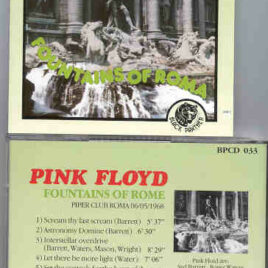 Pink Floyd – Fountains Of Rome ( Piper Club , Roma , Italy , May 6th , 1968 )