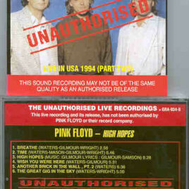 Pink Floyd – High Hopes ( Rose Bowl , Pasadena , California , USA , April 16th , 1994 )