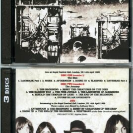 Pink Floyd – Royal Festival hall 1969 (2Cd Set + 1 Dvd) ( Live at Royal Festival Hall, London, UK 14th April 1969)