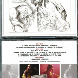 Pink Floyd – Wembley 1974 2nd Night (3 Cd Set) ( SIGMA ) (Live at Empire Pool, Wembley London UK 15th November 1974)