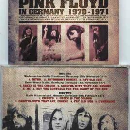 Pink Floyd – In Germany 1970 – 1971 ( 2 cd set ) ( SIGMA )( Hannover Nov 27th 1970  &  Munster Feb 24th 1971 )