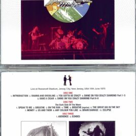Pink Floyd – Jersey City 1975 ( SIGMA ) ( 3 CD SET ) ( Roosevelt Stadium, Jersey City, USA, June 15th, 1975 )