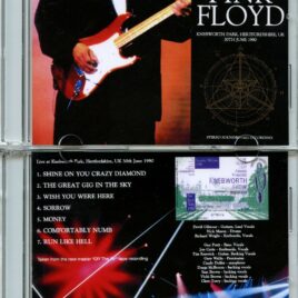 Pink Floyd – Knebworth 1990 – Live at Knebworth Park Hertfordshire UK 30th June 1990 (1 CD)