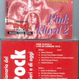Pink Floyd – Live In London 1972  ( Armando Curcio Editore ) ( Playhouse , London , UK  , 1972 + bonus )