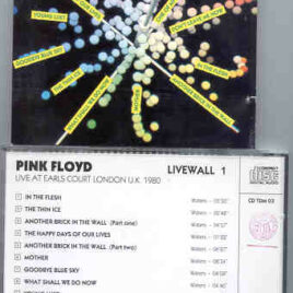 Pink Floyd – Live Wall Vol. 1  ( TDM )( Earls Court , London , UK , August 9th , 1980 )