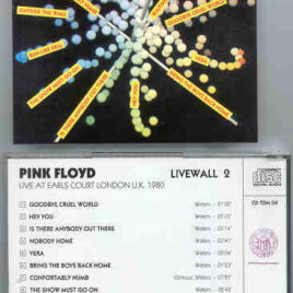 Pink Floyd – Live Wall Vol. 2  ( TDM )( Earls Court , London , UK , August 9th , 1980 )