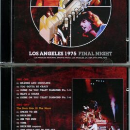 Pink Floyd – Los Angeles 1975 Final Night – Live at Los Angeles Memorial Sports Arena CA USA 27th April 1975 (2 CD)