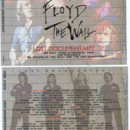 Pink Floyd – Lost Documentary ( 2 CD + 1 DVD SET ) ( SIRENE ) ( London ’78 & ’80 , LA Rehearsals ’80 )