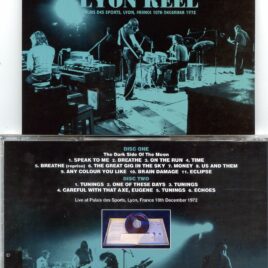 Pink Floyd – Lyon Reel ( 2 CD SET ) ( SIGMA ) ( Palais Des Sports, Lyon, France, December 10th, 1972 )