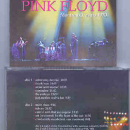 Pink Floyd – Montreaux Casino 1970  ( Swingin’ Pig )  ( 2 CD SET ) ( Nov 21st ’70 & Sep 18th ’71 , Montreaux )