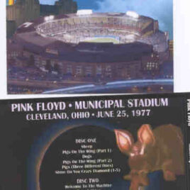 Pink Floyd – Municipal Stadium ( 2 cd set ) ( Live in Cleveland , Ohio , USA , June 25th , 1977 )