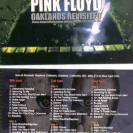 Pink Floyd – Oaklands Revisited ( 6 CD SET )  ( SIRENE ) ( Oakland Coliseum , April 20th , 21st & 22nd , 1994 )