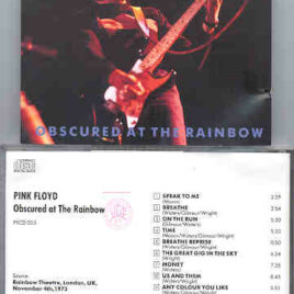 Pink Floyd – Obscured At The Rainbow  ( Triangle ) ( Rainbow theater , London , UK , November 4th , 1973 )