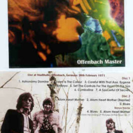 Pink Floyd – Offenbach Master ( 2 CD SET )  ( SIRENE ) ( Offenbach , Germany ,  February 26th , 1971 )