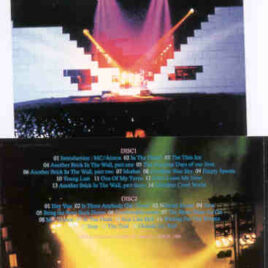 Pink Floyd – Over The Wall We Go ( 2 CD SET ) ( Nassau Coliseum , New York , February 28th , 1980 )