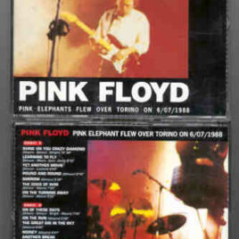 Pink Floyd – Pink Elephants Over Torino  ( 2 CD SET ) ( Torino , Italy , July 6th , 1988 )