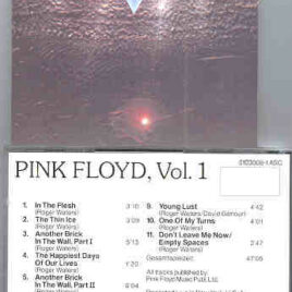 Pink Floyd – Pink Floyd Live Vol 1 ( PR-Records ) ( New York , USA , February 28th , 1980 )