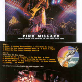 Pink Floyd – Pink Milliard ( 2 cd set ) ( SIGMA )( Sports Arena , LA , CA , USA , April 26th , 1975 )