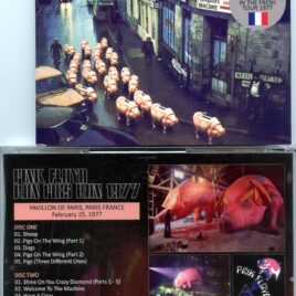 Pink Floyd – Run Pigs Run 1977  ( 2 CD SET ) ( Shakuntala ) ( Pavillion De Paris , Paris , France , February 25th , 1977 )