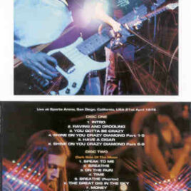 Pink Floyd – San Diego 1975 ( 2 CD SET ) ( SIGMA )( Sports Arena , San Diego , CA , USA , April 21st , 1975 )