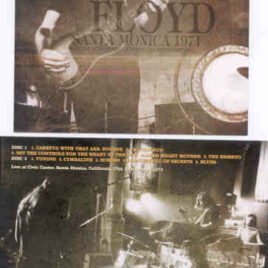 Pink Floyd – Santa Monica 1971 ( 2 CD SET )( SIGMA )( Sta Monica Civic Auditorium , CA , USA , Oct 16th , 1971 )
