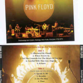 Pink Floyd – Saratoga Master ( 2 CD SET )( SIRENE )( Arts Center , Saratoga , NY , USA , June 17th , 1973 )