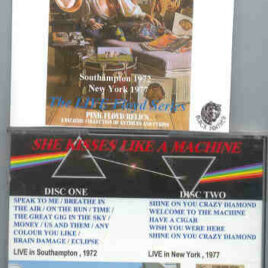 Pink Floyd – She Kisses Like A Machine  ( 2 CD SET ) ( Southampton 1972 + New York 1977 )