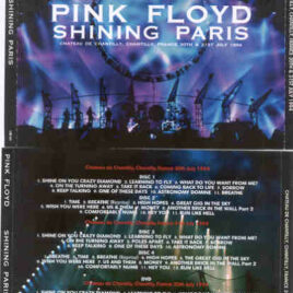 Pink Floyd – Shining Paris ( 4 CD + 1 DVD set ) ( Chantilly , France , July 30th & 31st , 1994 )