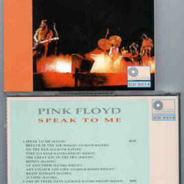 Pink Floyd – Speak To Me ( Nakajima Sports Center , Hokkaido , Japan , February 13th , 1972 )