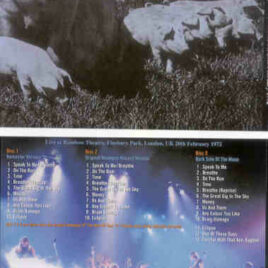 Pink Floyd – The Best Of Tour 1972 ( 4 CD SET ) ( SIRENE ) ( Finsbury Park , London , UK , Feb 20th , 1972 )