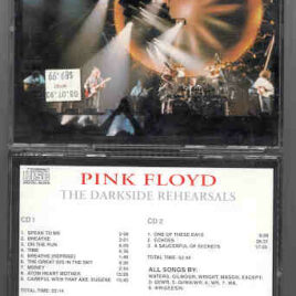 Pink Floyd – The Darkside Rehearsals  ( Triangle )  ( 2 CD SET ) ( The Dome , Brighton , UK , January 20th , 1972 )