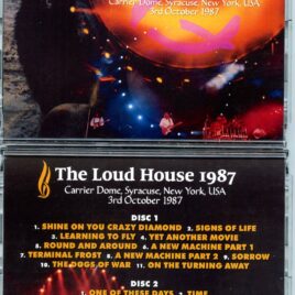 Pink Floyd – The Loud House 1987 ( 3 CD SET ) ( Carrier Dome, Syracuse, New York, USA, October 3rd, 1987 )