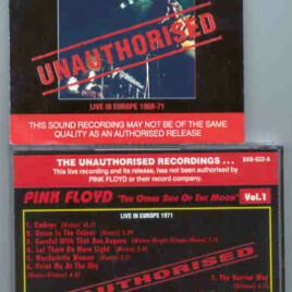 Pink Floyd – The Other Side Of The Moon Vol. 1  ( Europe 1968 – 1971 )