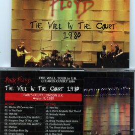 Pink Floyd – The Wall In The Court  ( 2 CD SET ) ( Shakuntala ) ( Earl’s Court , London , UK , August 9th , 1980 )