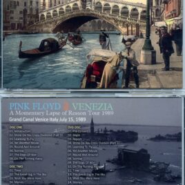Pink Floyd – Venezia ( 2 CD – 1 DVD SET )( Shakuntala )  ( Live at Grand Canal , Venice , Italy , July 15th , 1989 )
