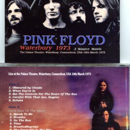 Pink Floyd – Waterbury 1973  3 Source Matrix  ( 2 cd set ) ( Palace Theater, Waterbury, Conneticut, USA, March 18th 1973 )