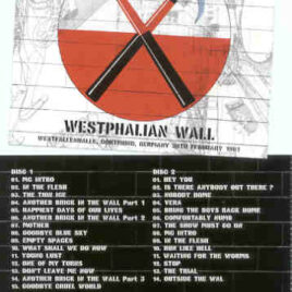 Pink Floyd – Westphalian Wall ( 2 cd set )( SIGMA )( Westfalenhalle , Dortmund Germany , Feb 20th , 1981 )