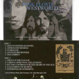 Pink Floyd – Westworld ( 2 CD SET ) ( SIGMA )( San Francisco , CA , USA , April 29th , 1970 )