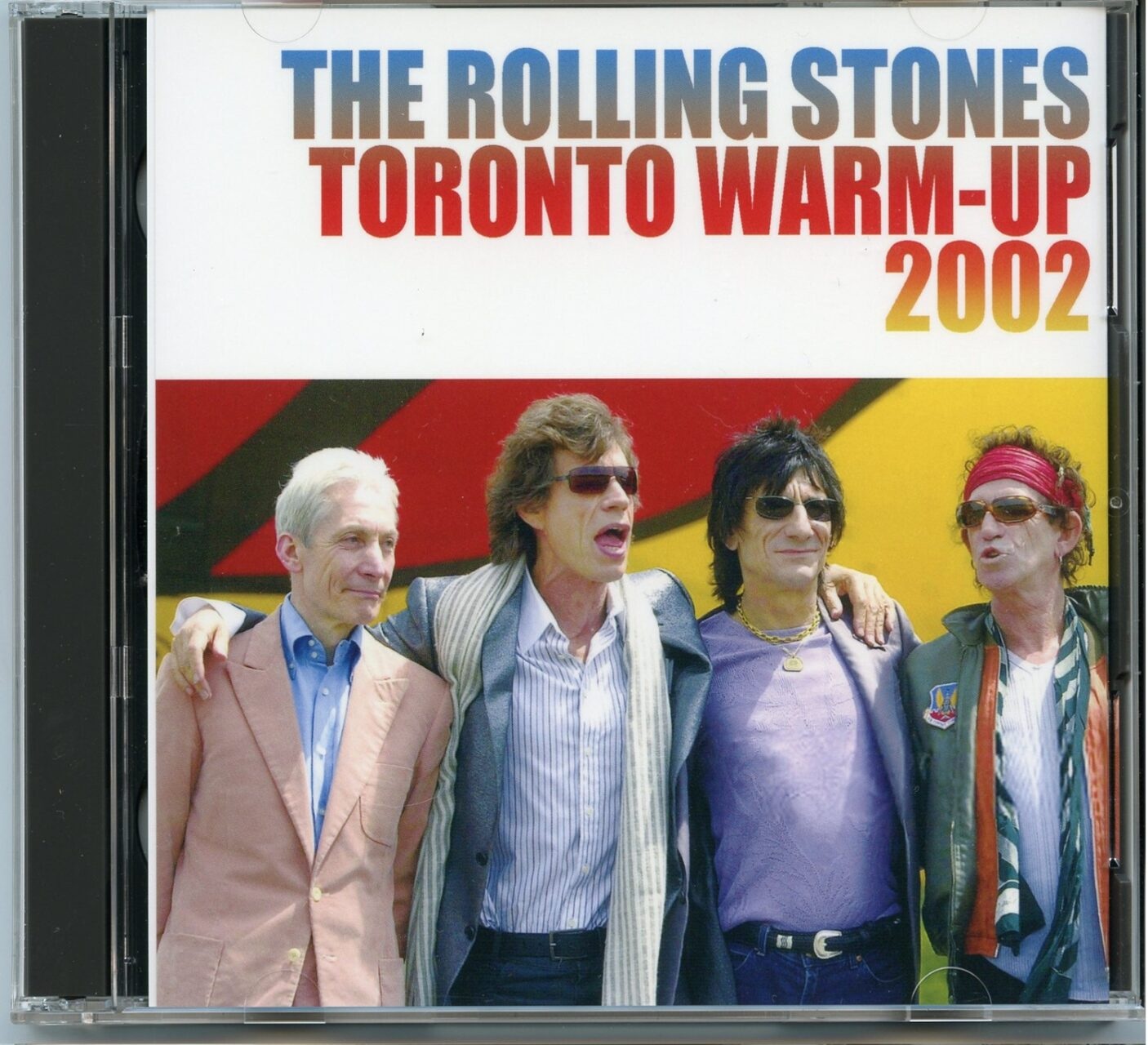 ROLLING STONES – Toronto Warm Up 2002 ( 2 CD ) ( MAYFLOWER ) Palais Royale, Toronto, Ontario, Canada, August 16th, 2002 ) front cover