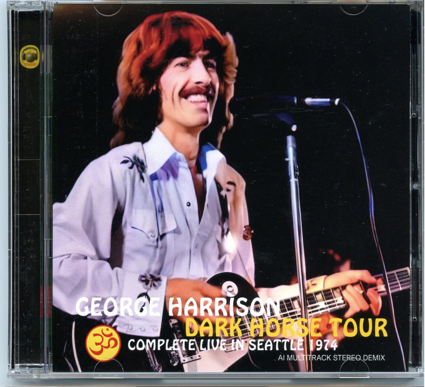 George Harrison – Dark Horse Tour Complete Live In Seattle ( 2 cd ) ( GOLDIES ) ( Multitrack Stereo Remix Seattle, WA, USA, November 4th, 1974 ) front cover George Harrison – Dark Horse Tour Complete Live In Seattle ( 2 cd ) ( GOLDIES ) ( Multitrack Stereo Remix Seattle, WA, USA, November 4th, 1974 ) front cover