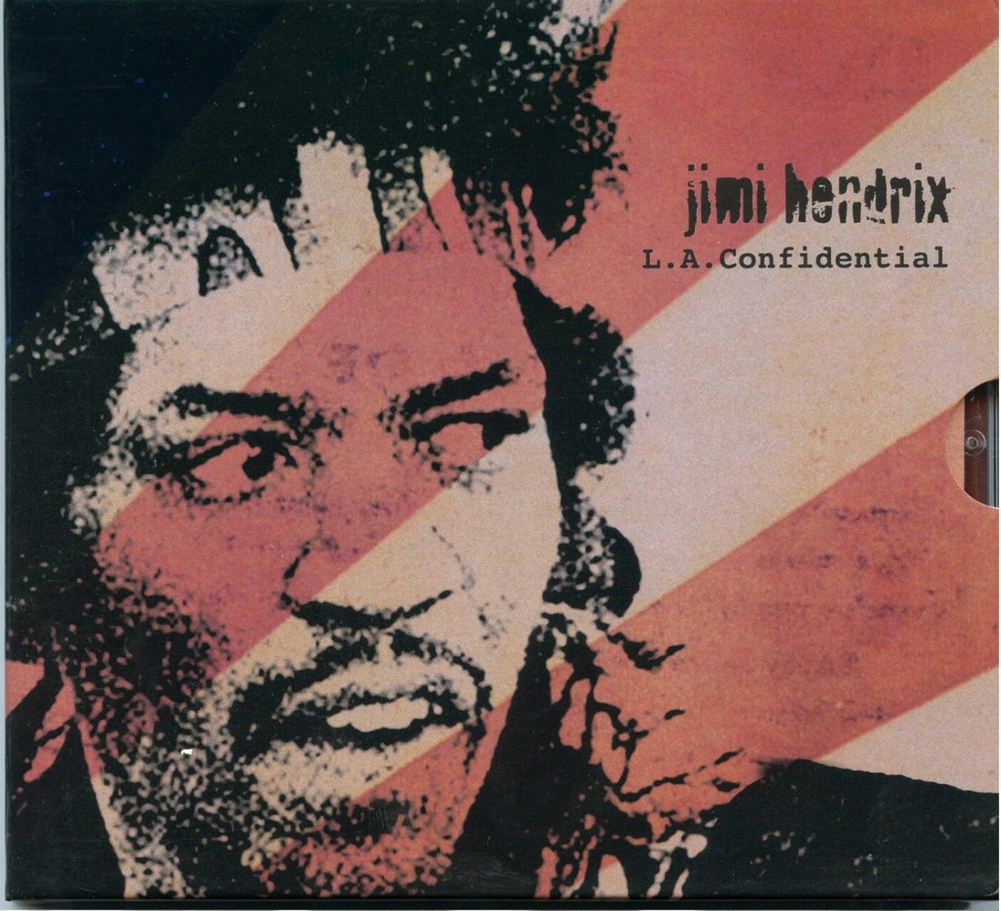 JIMI HENDRIX – L.A. Confidential ( 2 CD ) ( Moonraker ) ( The Forum Inglewood, CA, USA, April 25th, 1970 ) front cover JIMI HENDRIX – L.A. Confidential ( 2 CD ) ( Moonraker ) ( The Forum Inglewood, CA, USA, April 25th, 1970 ) front cover