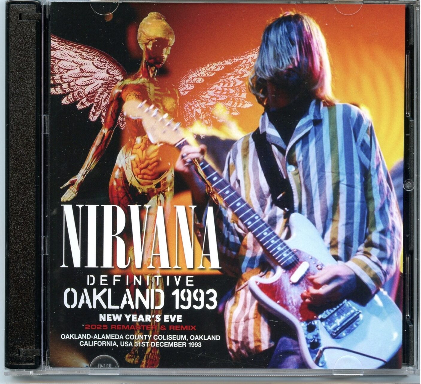 NIRVANA – Definitive Oakland 1993 New Years Eve ( 2 CD ) ( ZODIAC ) ( Oakland Alameda County Coliseum, December 31st, 1993 ) front cover