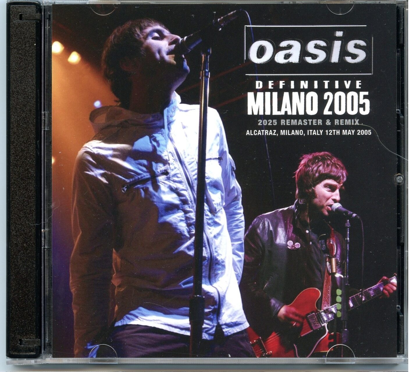 OASIS – Definitive Milano 2005 ( 2 CD ) ( WARDOUR ) ( Alcatraz, Milano, Italy, May 12th, 2005 ) front cover OASIS – Definitive Milano 2005 ( 2 CD ) ( WARDOUR ) ( Alcatraz, Milano, Italy, May 12th, 2005 ) front cover