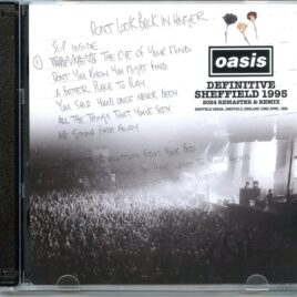 OASIS – Definitive Sheffield 1995 ( 2 CD ) ( WARDOUR ) ( Sheffield Arena, Sheffield, England, April 22nd, 1995 ) front cover