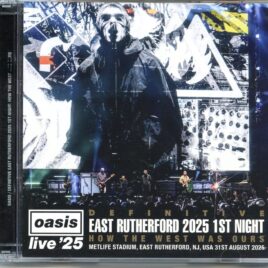 OASIS – Definitive East Rutherford 2025 First Night ( 2 CD ) ( WARDOUR ) ( Metlife Stadium, East Rutherford, NJ, USA, August 31st, 2025 ) front cover