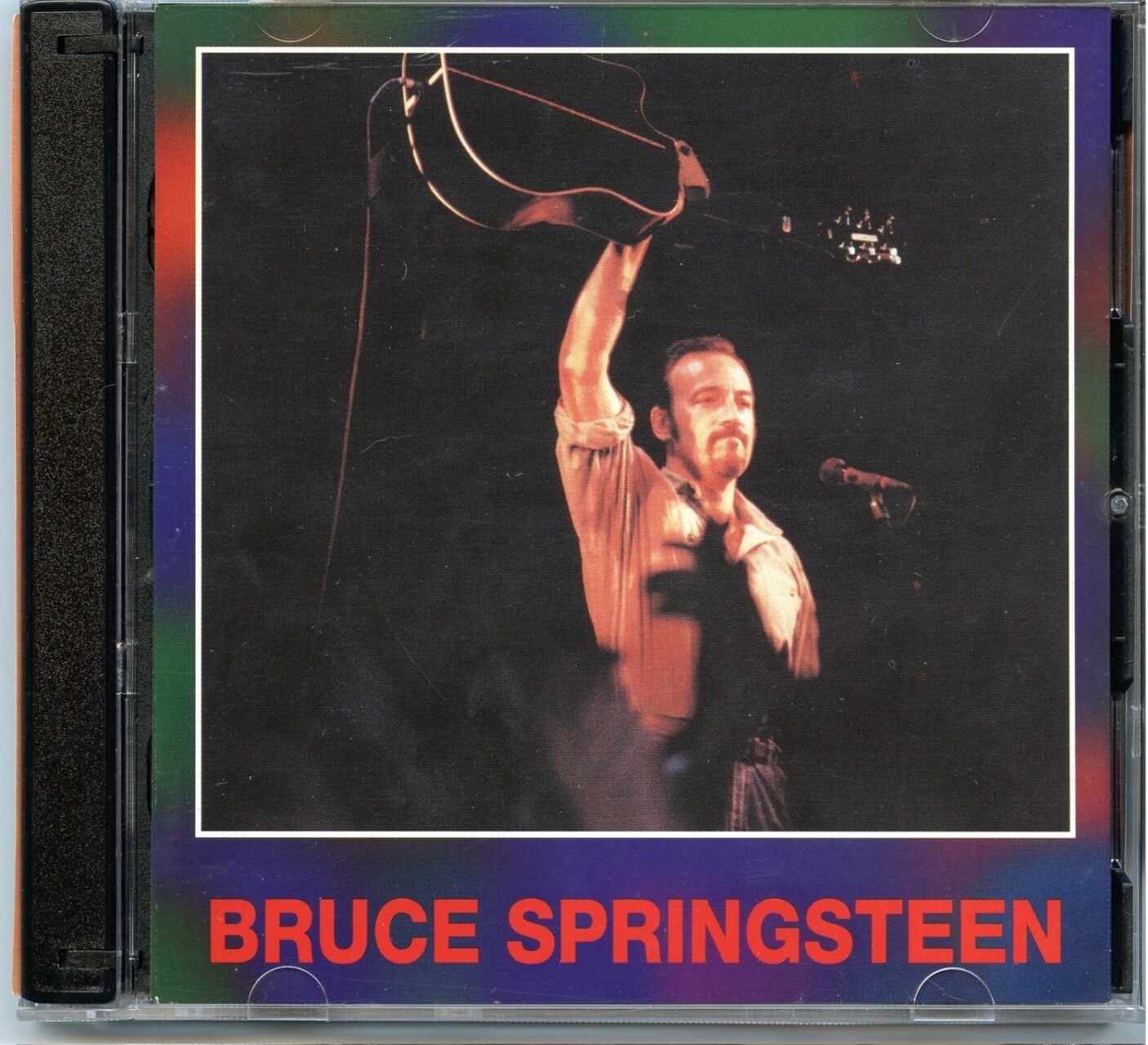 Bruce Springsteen – Milano Night ( 2 CD SET ) ( Crystal Cat ) ( Solo Acoustic Tour Teatro Smeraldo, Milano, Italy, April 11th, 1996 ) front cover Bruce Springsteen – Milano Night ( 2 CD SET ) ( Crystal Cat ) ( Solo Acoustic Tour Teatro Smeraldo, Milano, Italy, April 11th, 1996 ) front cover