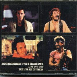 Bruce Springsteen – The Live Box Outtakes ( 4 CD SET ) ( Darkside ) ( Stereo Soundboard Live Takes 1975 – 1988 ) front cover