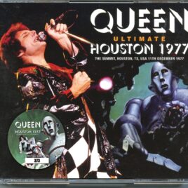 QUEEN – Ultimate Houston 1977 ( 2 CD – 1 DVD SET ) ( Wardour ) ( The Summit, Houston, TX, USA, December 11th, 1977 ) front cover